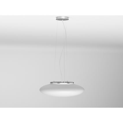Immax NEO 07056L-LED RGBW Luminária suspensa regulável em cabo ELIPTICO 3xE27/8,5W/100-240V Tuya + comando à distância