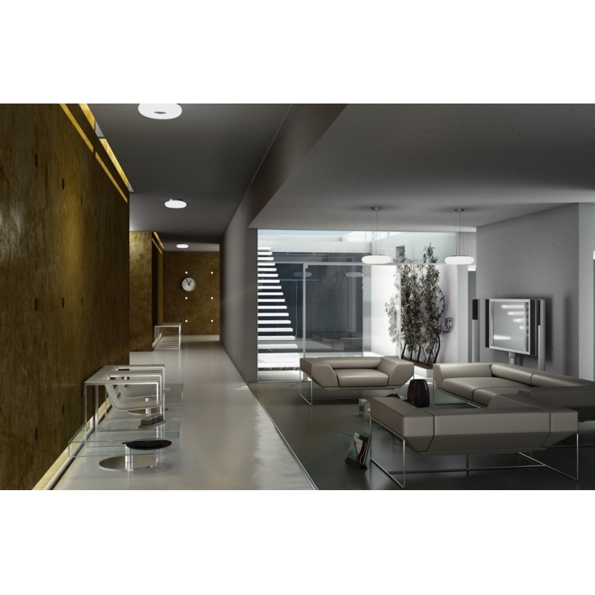 Immax NEO 07061L-LED RGBW Luminária de teto dimável FUENTE 3xLED/8,5W/100-240V Tuya + controlo remoto