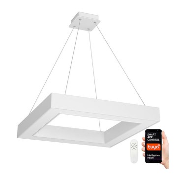 Immax NEO 07071L - Lustre LED regulável em cabo CANTO LED/60W/230V 80x80 cm Tuya + comando à distância