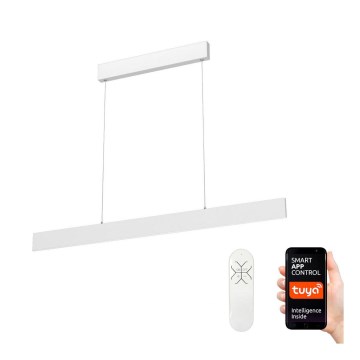Immax NEO 07075L-LED Candeeiro de teto regulável com cabo LISTON branco LED/18W/230V Tuya + comando à distância