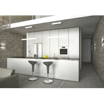 Immax NEO 07075L-LED Candeeiro de teto regulável com cabo LISTON branco LED/18W/230V Tuya + comando à distância