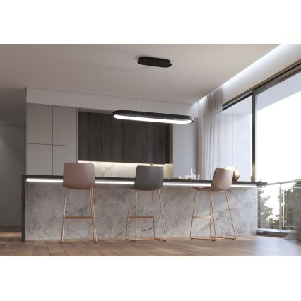 Immax NEO 07078L - Lustre LED dimmerizável em cabo HIPODROMO LED/66W/230V Tuya + comando à distância