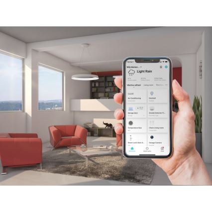 Immax NEO 07079L-80 - Lustre LED dimmerizável em cabo LIMITADO LED/48W/230V 80 cm Tuya + comando à distância