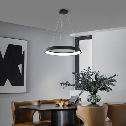 Immax NEO 07080L - Lustre LED dimmerizável em cabo LIMITADO LED/39W/230V 60 cm Tuya + comando à distância