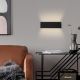 Immax NEO 07086L - Iluminação de parede LED com regulação LISTON LED/8W/230V preta+CR Tuya