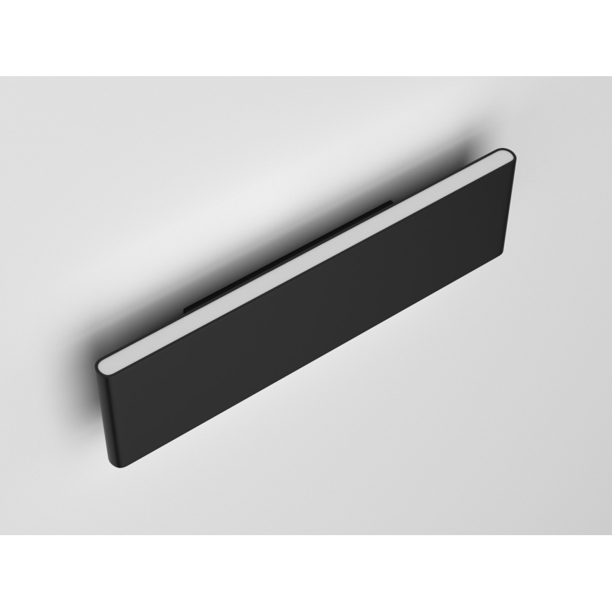 Immax NEO 07086L - Luminária de parede LED dimmerizável LISTON LED/8W/230V preta Tuya + controlo remoto