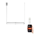 Immax NEO 07102L - Lustre LED dimmerizável em cabo BAMBOOS LED/30W/230V 90 cm Tuya + comando à distância