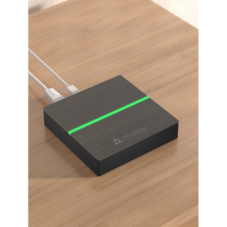 Immax NEO 07117-5 - Ponte Matter Inteligente Zigbee 3.0 230V Tuya Wi-Fi