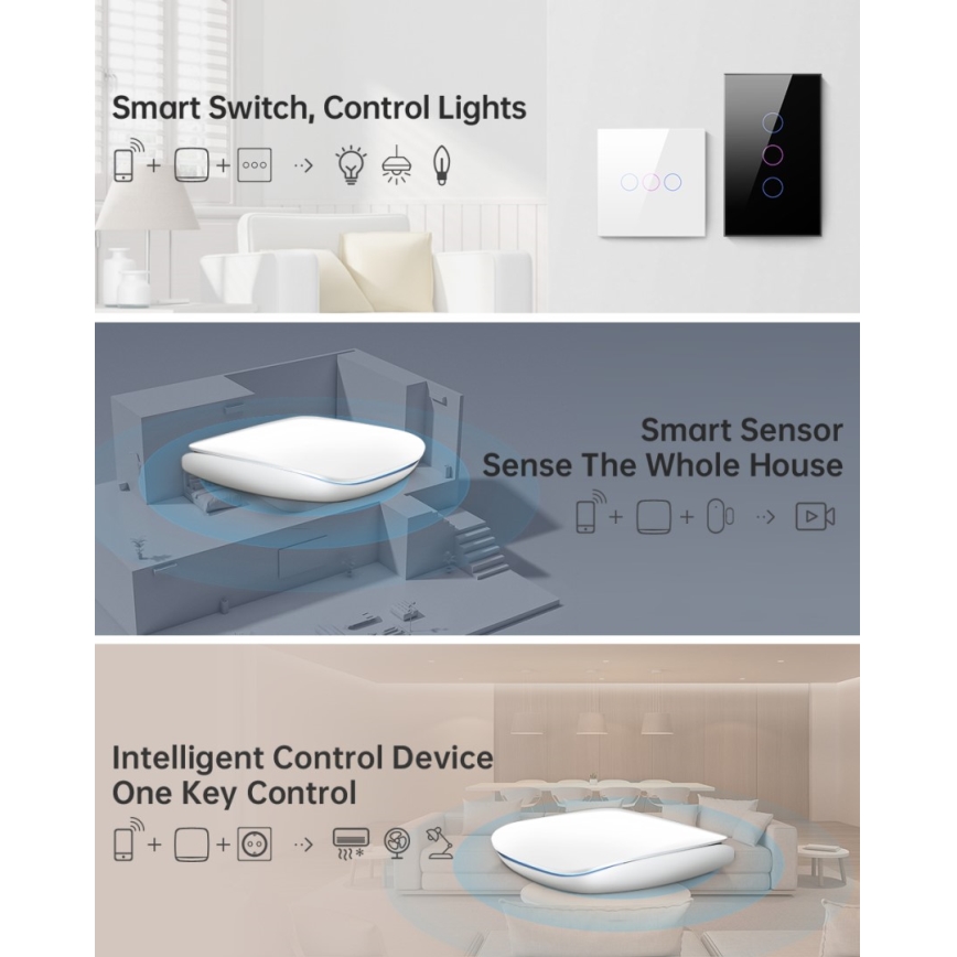 Immax NEO 07117-6 - MULTI BRIDGE PRO Inteligente Zigbee 3.0 Wi-Fi