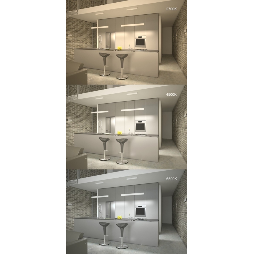 Immax Neo 07128L - LED  Candelabro suspenso com regulação LISTON dourada LED/18W/230V ZigBee + controlo remoto Tuya