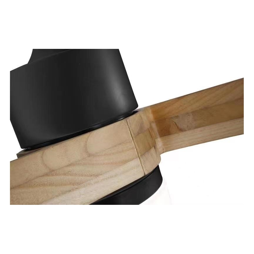 Immax NEO 07136-B - Ventoinha de teto LED SOFISTICADO LED/18W/230V carvalho Wi-Fi Tuya + comando