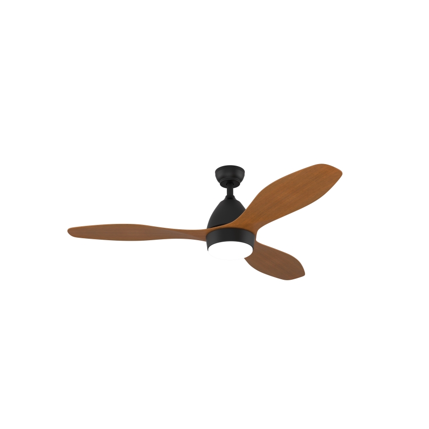 Immax NEO 07141-B - Ventilador de teto LED NEO LITE FRESCO LED/18W/230V Tuya Wi-Fi preto/marrom + controlo remoto