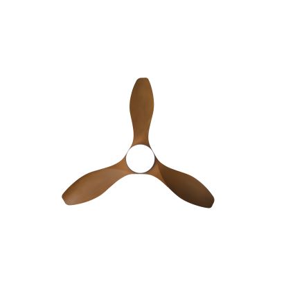 Immax NEO 07141-B - Ventilador de teto LED NEO LITE FRESCO LED/18W/230V Tuya Wi-Fi preto/marrom + controlo remoto