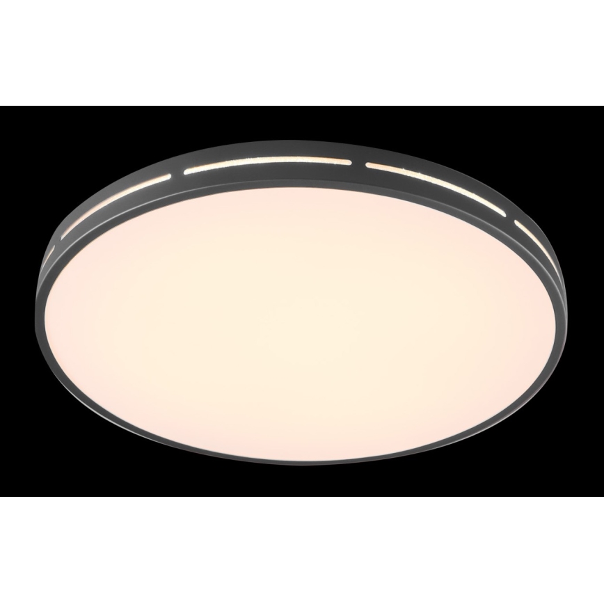 Immax NEO 07145-B42 - Iluminação de teto LED com regulação NEO LITE VISTAS LED/24W/230V Wi-Fi preta + controlo remoto