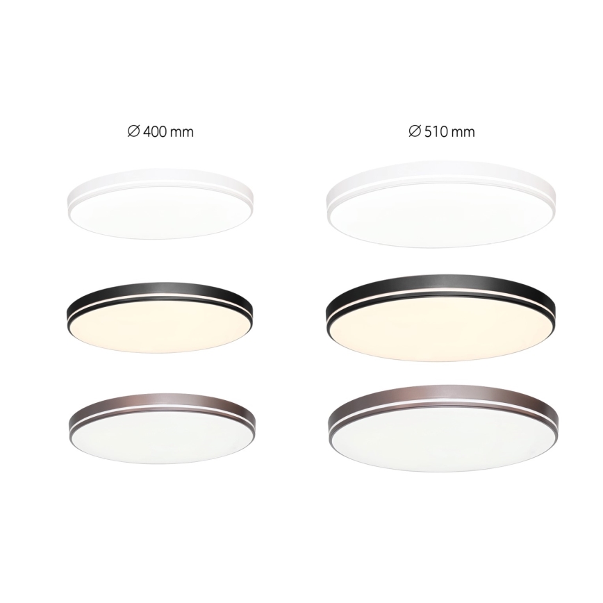 Immax NEO 07149-W40 - Iluminação de teto LED com regulação NEO LITE AREAS LED/24W/230V Tuya Wi-Fi branca + controlo remoto