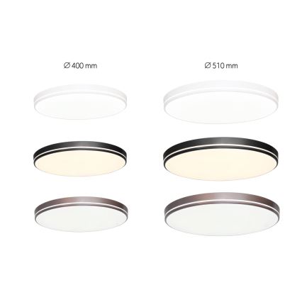 Immax NEO 07149-W51 - Iluminação de teto LED com regulação NEO LITE AREAS LED/48W/230V Tuya Wi-Fi branca + comando