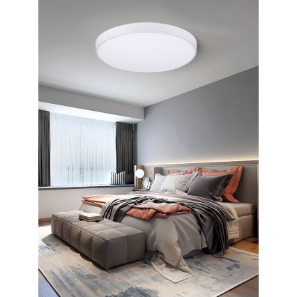 Immax NEO 07149-W51 - Iluminação de teto LED com regulação NEO LITE AREAS LED/48W/230V Tuya Wi-Fi branca + comando