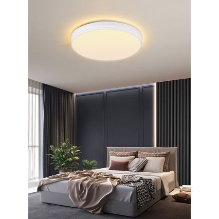 Immax NEO 07149-W51 - Iluminação de teto LED com regulação NEO LITE AREAS LED/48W/230V Tuya Wi-Fi branca + comando