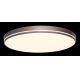 Immax NEO 07150-C40 - Iluminação de teto LED com regulação NEO LITE AREAS LED/24W/230V Tuya Wi-Fi castanha + controlo remoto