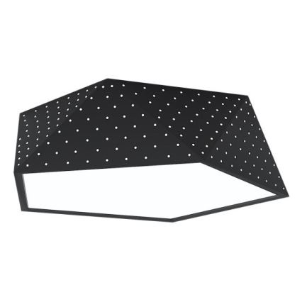 Immax NEO 07151-B40 - Luminária de teto LED dimmerizável BRILIANT LED/20W/230V Wi-Fi Tuya preta + controlo remoto