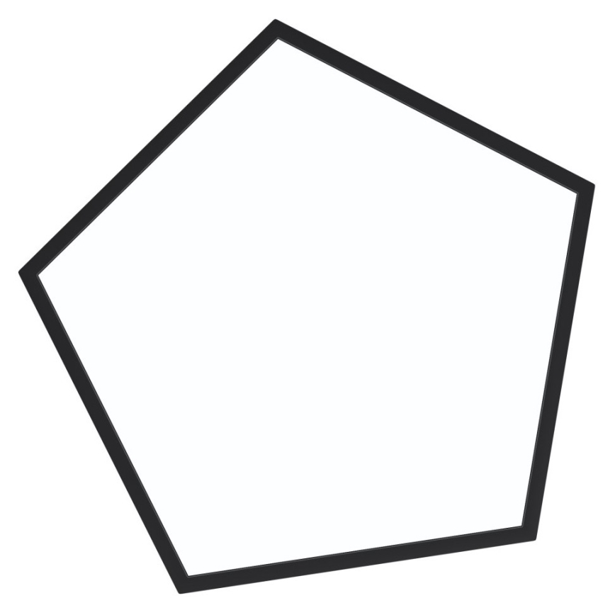 Immax NEO 07151-B80 - Iluminação de teto LED com regulação BRILIANT LED/56W/230V Wi-Fi Tuya preta + controlo remoto