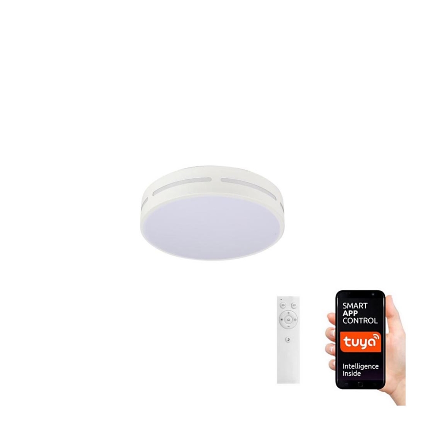 Immax NEO 07153-W30 - Iluminação de teto LED com regulação NEO LITE PERFECTO LED/24W/230V Wi-Fi Tuya branca + controlo remoto