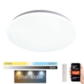 Immax NEO 07156-38 - Iluminação de teto LED regulável ANCORA LED/24W/230V 2700-6500K Wi-Fi + comando Tuya