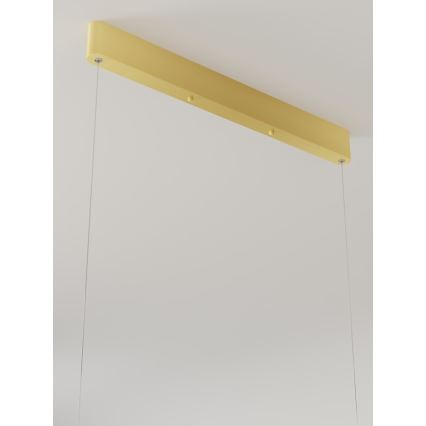 Immax NEO 07157-G120X - LED RGB+CCTW Candelabro suspenso com regulação MILANO LED/40W/230V Tuya dourada