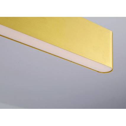 Immax NEO 07157-G120X - LED RGB+CCTW Candelabro suspenso com regulação MILANO LED/40W/230V Tuya dourada