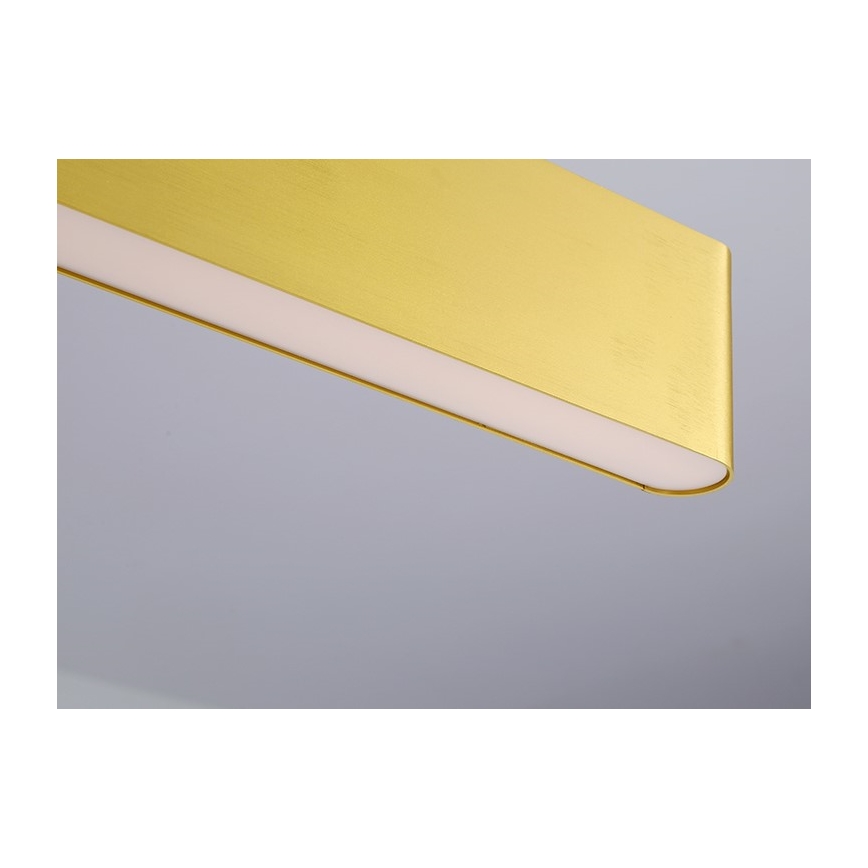 Immax NEO 07157-G120X - LED RGB+CCTW Candelabro suspenso com regulação MILANO LED/40W/230V Tuya dourada