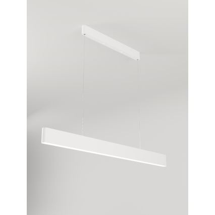 Immax NEO 07157-W120X - LED RGB+CCT Candelabro suspenso com regulação MILANO LED/40W/230V Tuya branco