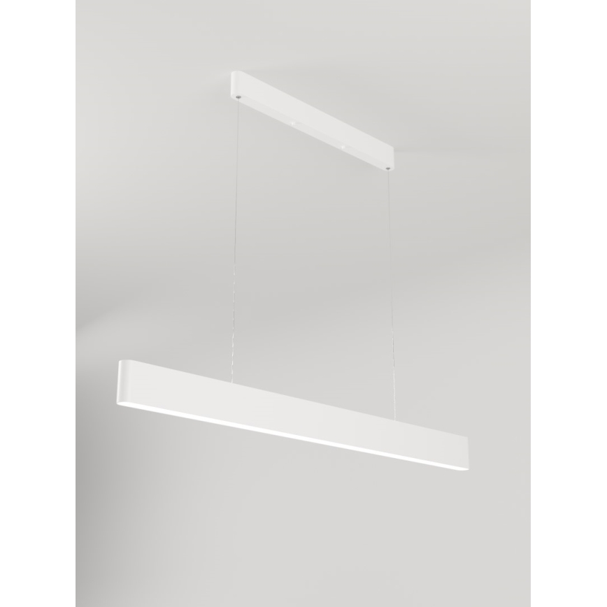 Immax NEO 07157-W120X - LED RGB+CCT Candelabro suspenso com regulação MILANO LED/40W/230V Tuya branco