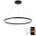 Immax NEO 07158-B80 - Candelabro suspenso LED com regulação FINO LED/60W/230V Tuya black + controlo remoto