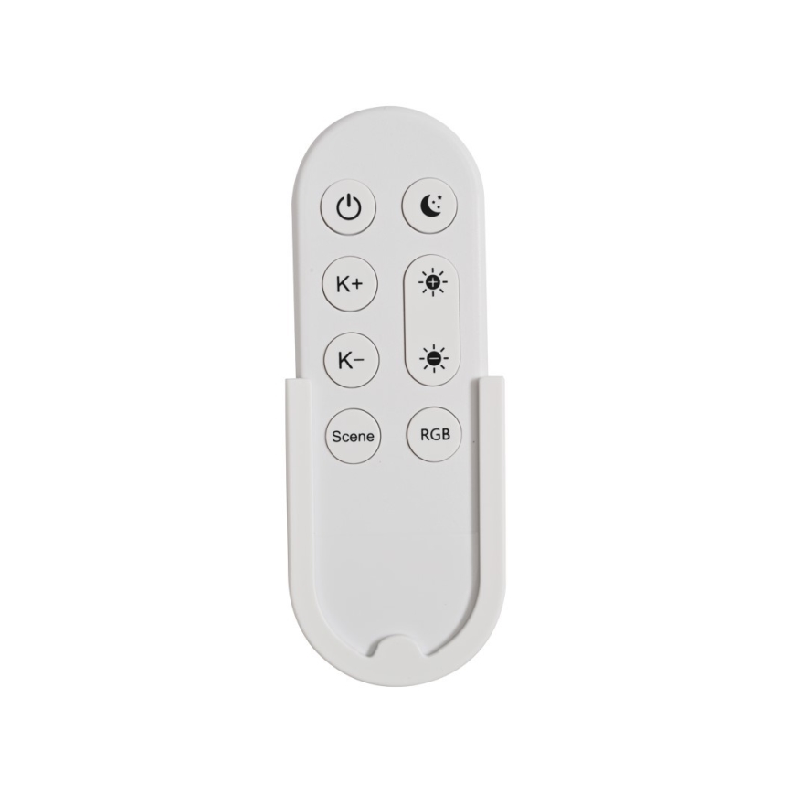 Immax NEO 07166-B40 - Luminária de teto LED RGB+CCT regulável NEO LITE TUDO LED/50W/230V Wi-Fi Tuya preta + controlo remoto