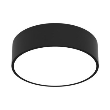 Immax NEO 07200L - Iluminação de teto LED com regulação RONDATE LED/18W/230V 3000-6000K diâmetro 25 cm preto Tuya + comando