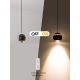 Immax NEO 07220L - Candelabro suspenso LED com regulação DORMINE LED/6W/230V preto brilhante Tuya + controlo remoto