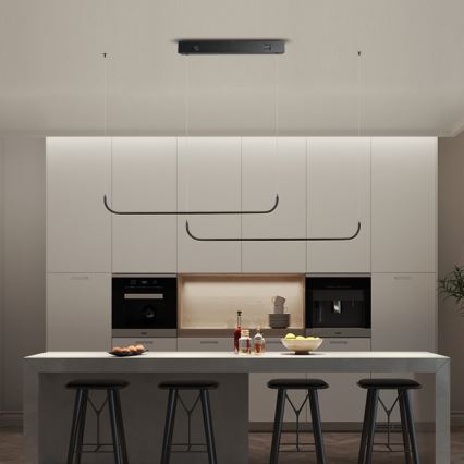 Immax NEO 07226L - Candelabro suspenso LED com regulação PATTINI LED/53W/230V Tuya + controlo remoto