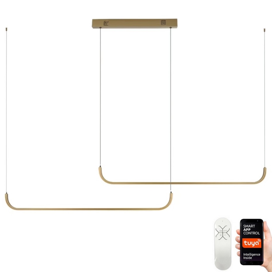 Immax NEO 07228L - Candelabro suspenso LED com regulação PATTINI LED/53W/230V Tuya + controlo remoto