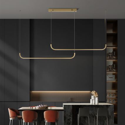 Immax NEO 07228L - Candelabro suspenso LED com regulação PATTINI LED/53W/230V Tuya + controlo remoto