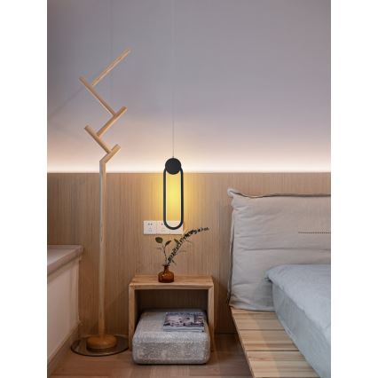 Immax NEO 07232L - Candelabro suspenso LED com regulação NEO LITE OVALE LED/22W/230V 2700-6500K Wi-Fi Tuya + controlo remoto