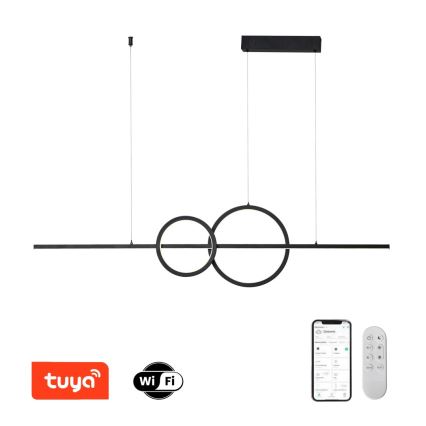 Immax NEO 07236L - Candelabro suspenso LED com regulação NEO LITE RONDAS LED/56W/230V Tuya Wi-Fi 2700-6500K + controlo remoto