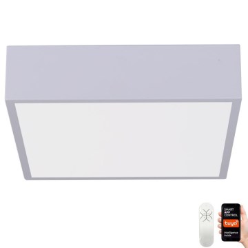 Immax NEO 07238L - Luminária de teto LED regulável CANTO LED/22W/230V branca Tuya + controlo remoto