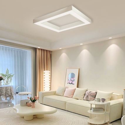 Immax NEO 07240L - Luminária de teto LED regulável CANTO LED/60W/230V 2700-6500K Tuya branca