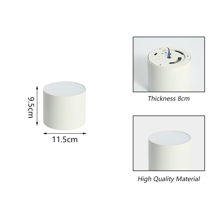 Immax NEO 07241L - Luminária de teto LED dimerizável RONDATE LED/18W/230V 11,5 cm Wi-Fi Tuya