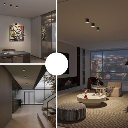 Immax NEO 07242L - Luminária de teto LED dimerizável RONDATE LED/18W/230V 11,5 cm Wi-Fi Tuya