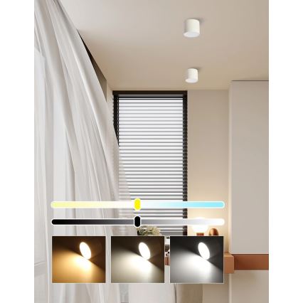 Immax NEO 07243L - Luminária de teto LED regulável RONDATE LED/32W/230V 16,5 cm Wi-Fi Tuya