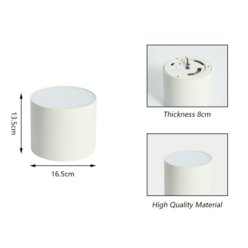 Immax NEO 07243L - Luminária de teto LED regulável RONDATE LED/32W/230V 16,5 cm Wi-Fi Tuya