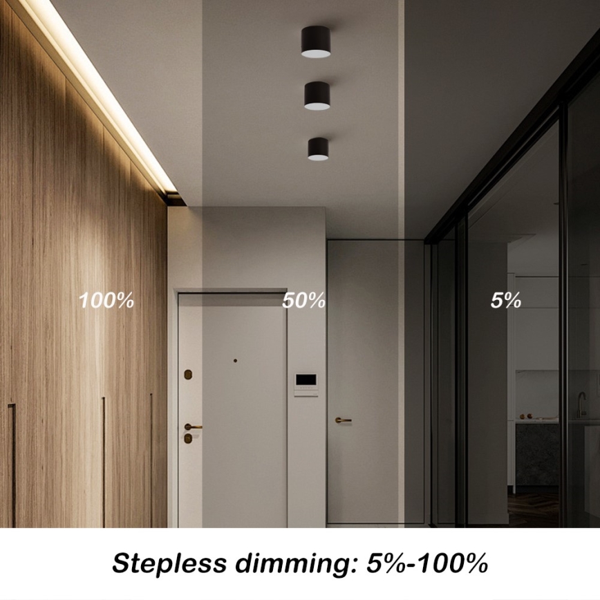 Immax NEO 07244L - Luminária de teto LED regulável RONDATE LED/32W/230V 16,5 cm Wi-Fi Tuya