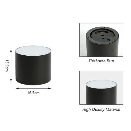 Immax NEO 07244L - Luminária de teto LED regulável RONDATE LED/32W/230V 16,5 cm Wi-Fi Tuya