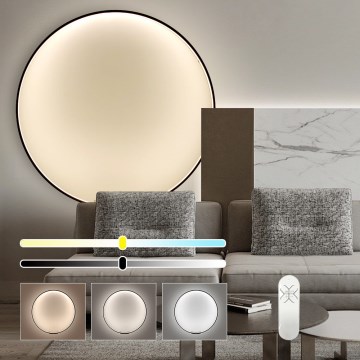 Immax NEO 07245-80 - Luminária de parede LED regulável FINO LED/50W/230V 2700-6500K 80 cm Tuya + controlo remoto